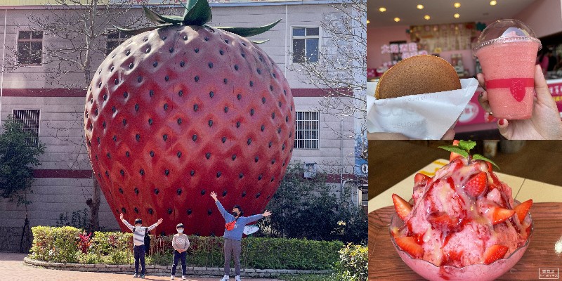 苗栗大湖景點》大湖酒莊草莓文化館、巨無霸草莓、草莓控必訪免費景點