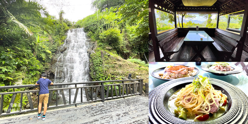 新北三峽》花岩山林景觀餐廳, 免費戲水, 有瀑布步道的三峽景觀餐廳
