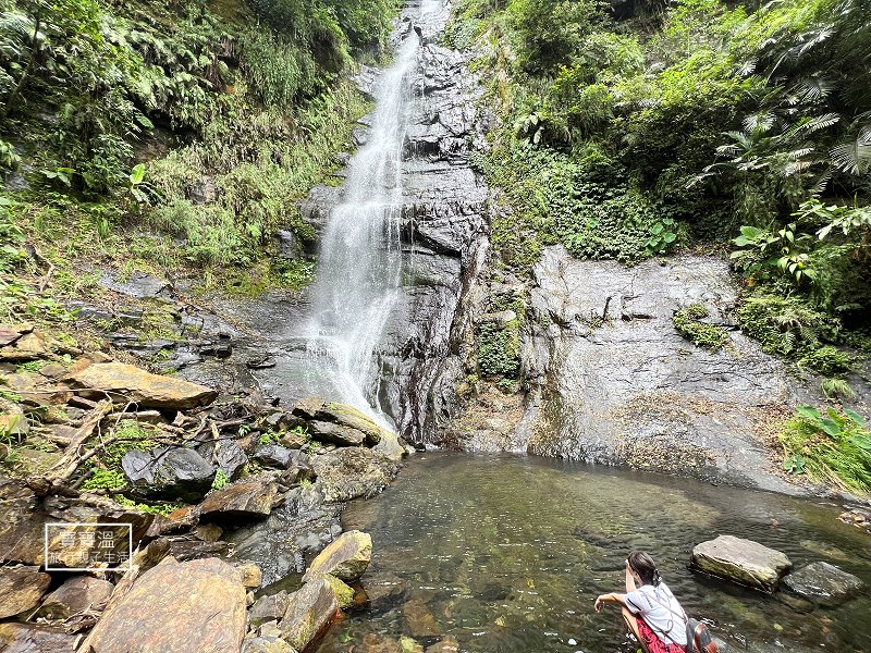 宜蘭礁溪景點｜五峰旗瀑布步道，第三層瀑布重新開放，走10分鐘看兩層瀑布，20分鐘分鐘看三層