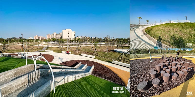 嘉義特色公園【永慶紀念公園】都市系遊戲場、長滑道磨石子溜滑梯、環狀親子休閒步道、近故宮南院/嘉義高鐵站