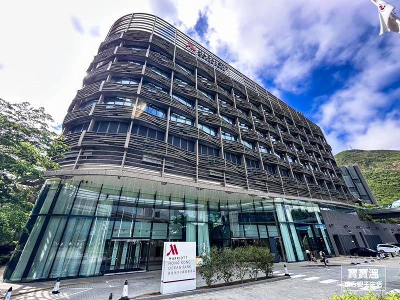 香港親子飯店【香港海洋公園萬豪酒店 Ocean Park Marriott Hotel】香港海洋公園最佳親子酒店推薦, 海島風兒童戲水池